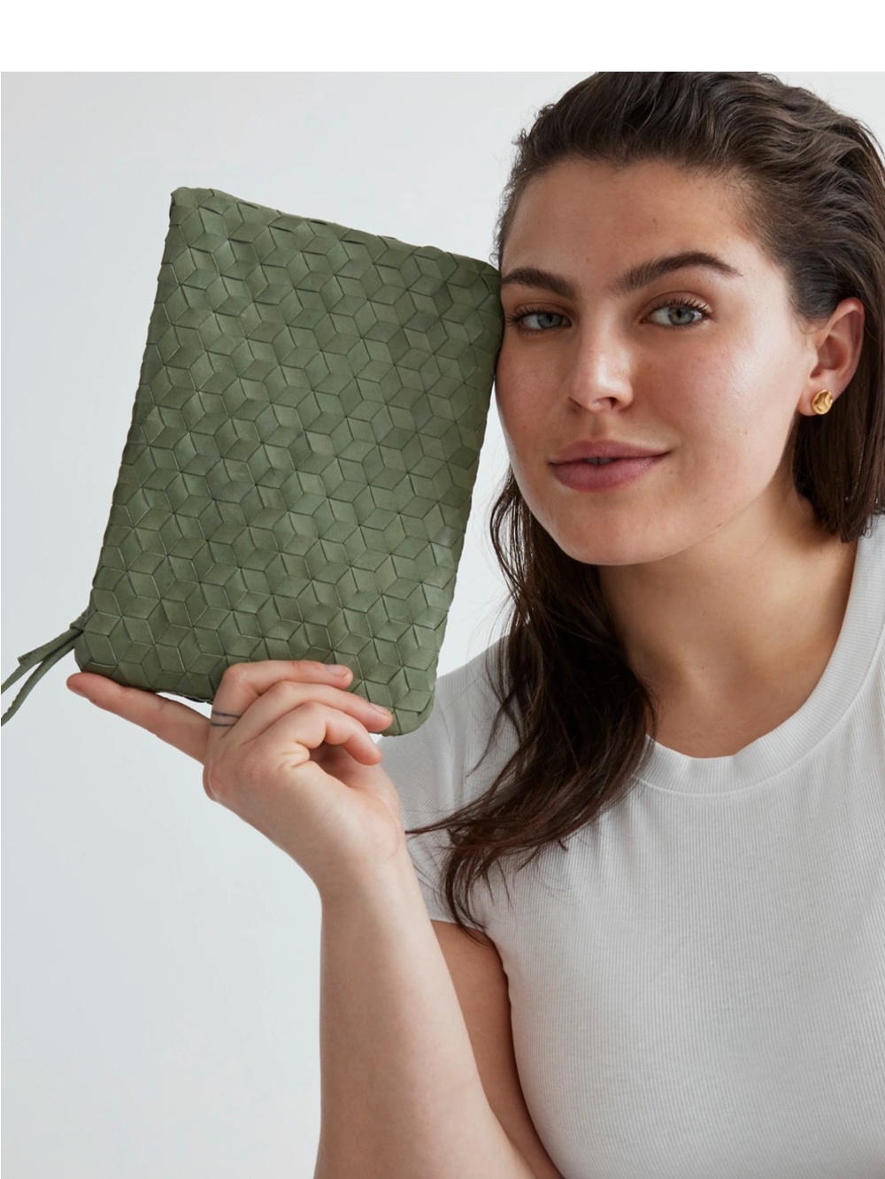 Madewell The Puff Crossbody Bag in Basil NWT - Picture 11 of 11